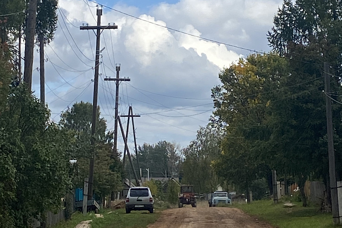 В Богородском провели уличное освещение.